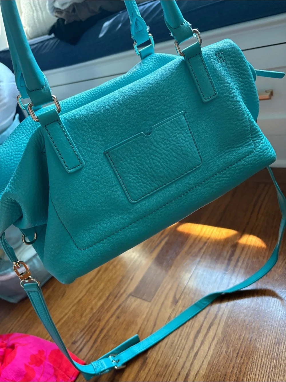kate spade pebbled leather